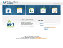 Tablet Screenshot of dmddata.blimessaging.com
